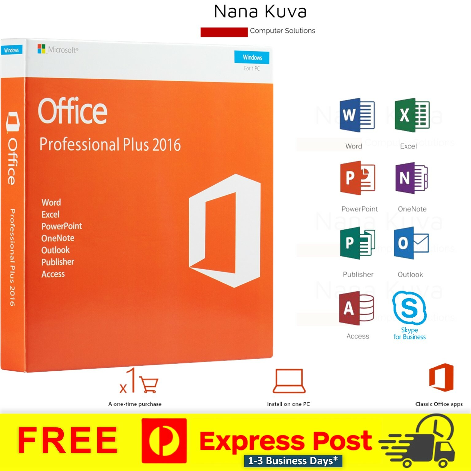 Microsoft Office Professional Plus 2016 Retail DVD & Product Key 1 PC *Sealed* Microsoft Office Professional Plus 2016 Retail DVD & Product Key 1 PC *Sealed*