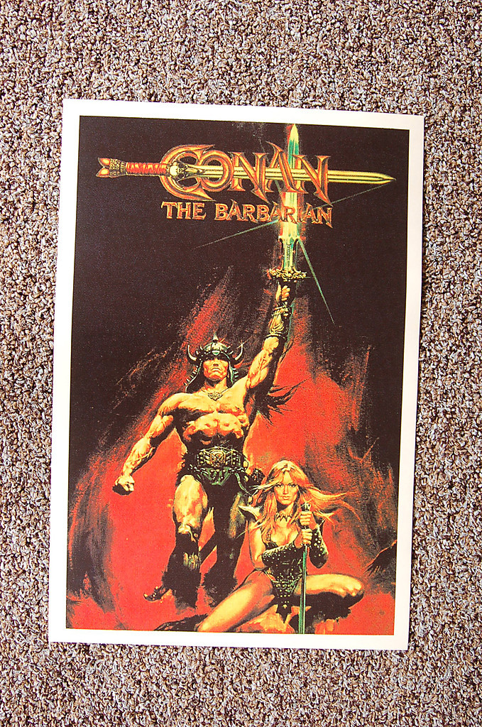 Conan The Barbarian Lobby Card Movie Poster Conan The Barbarian Lobby Card Movie Poster