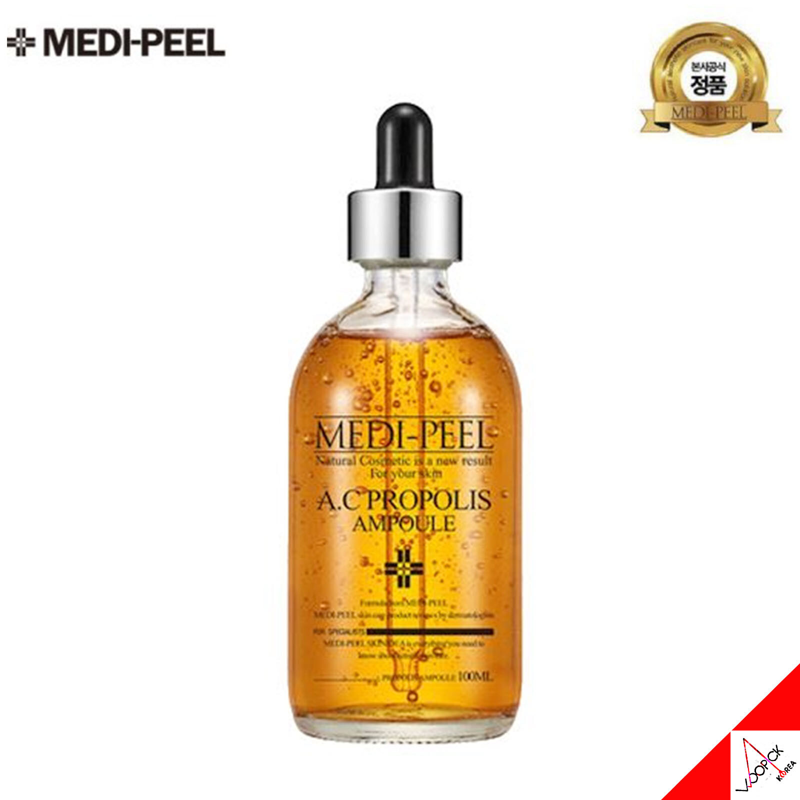 Medi-Peel AC Propolis Ampoule 100ml / K-Beauty Cosmetics Medi-Peel AC Propolis Ampoule 100ml / K-Beauty Cosmetics