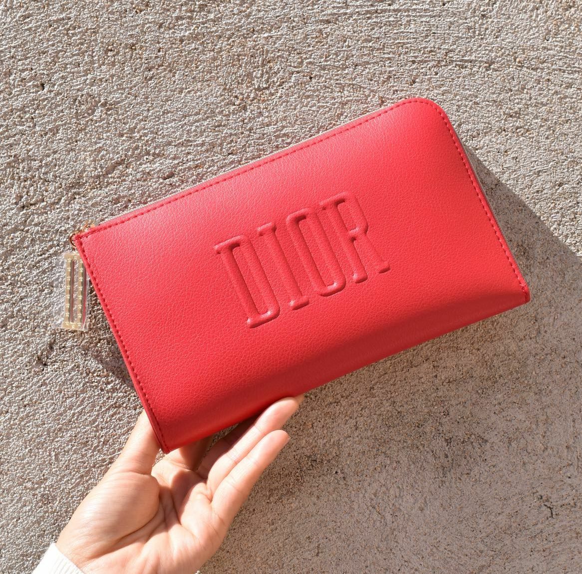 Dior Beauty Red Makeup Cosmetics Bag / Pouch / Clutch / Purse / Case, Brand New Dior Beauty Red Makeup Cosmetics Bag / Pouch / Clutch / Purse / Case, Brand New