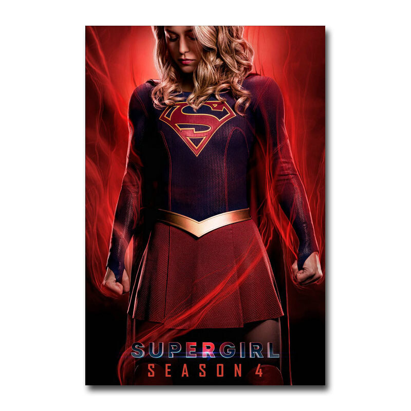 Supergirl Season 4 TV Show Canvas Silk Poster Print 24×36 inch Wall Home Decor Supergirl Season 4 TV Show Canvas Silk Poster Print 24×36 inch Wall Home Decor