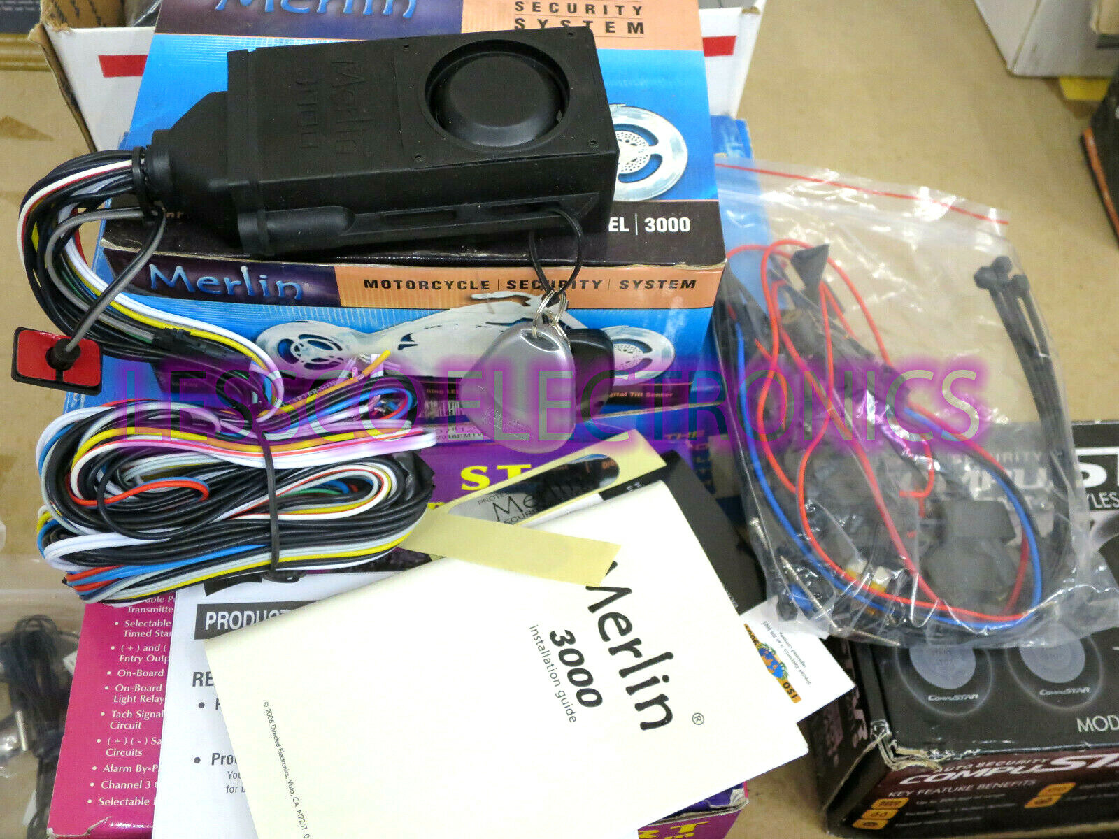 DEI Directed Electronics P/N 122T Merlin 2000 Motorcycle/ATV/RV/Jet Ski Alarm DEI Directed Electronics P/N 122T Merlin 2000 Motorcycle/ATV/RV/Jet Ski Alarm