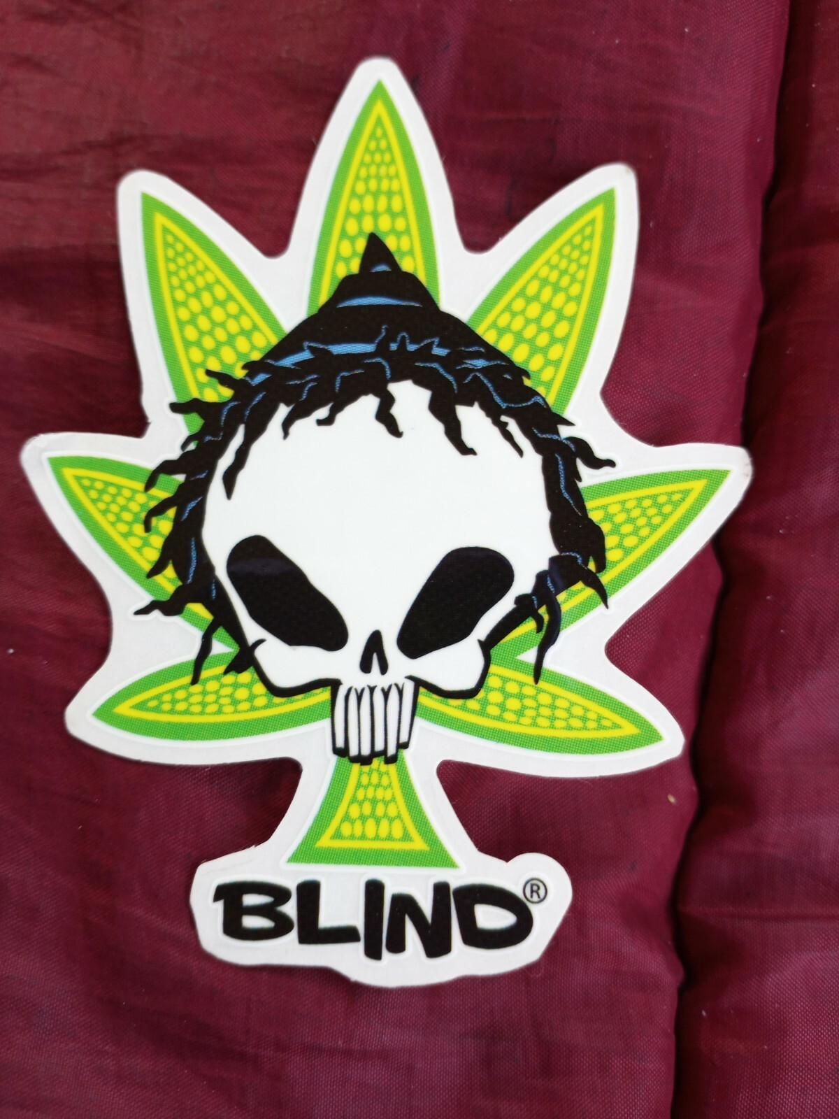 BLIND VINTAGE SKATEBOARD STICKER. BLIND VINTAGE SKATEBOARD STICKER.