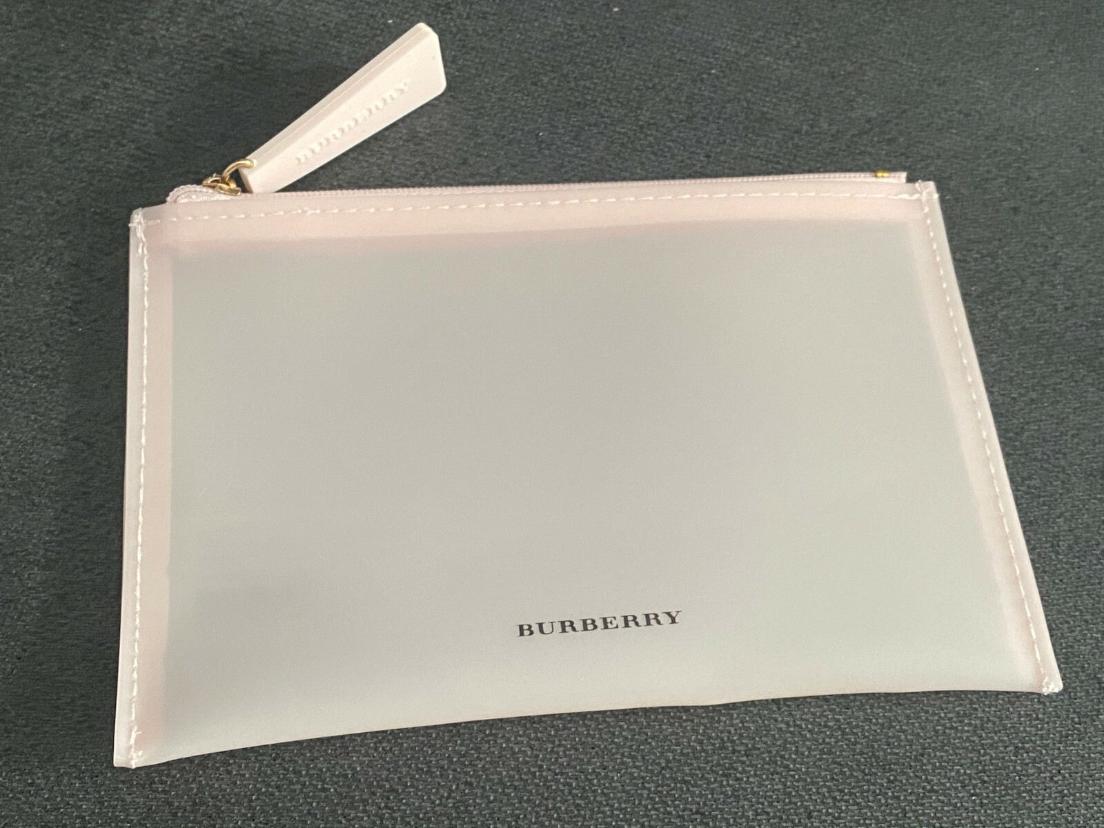 Bobbi Brown Black see through Makeup Cosmetics Bag, Small Size, Brand NEW!