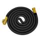 25FT Garden Hose Garden Hose Reels with 3/4″ Solid Brass Connector, Black 25FT Garden Hose Garden Hose Reels with 3/4″ Solid Brass Connector, Black