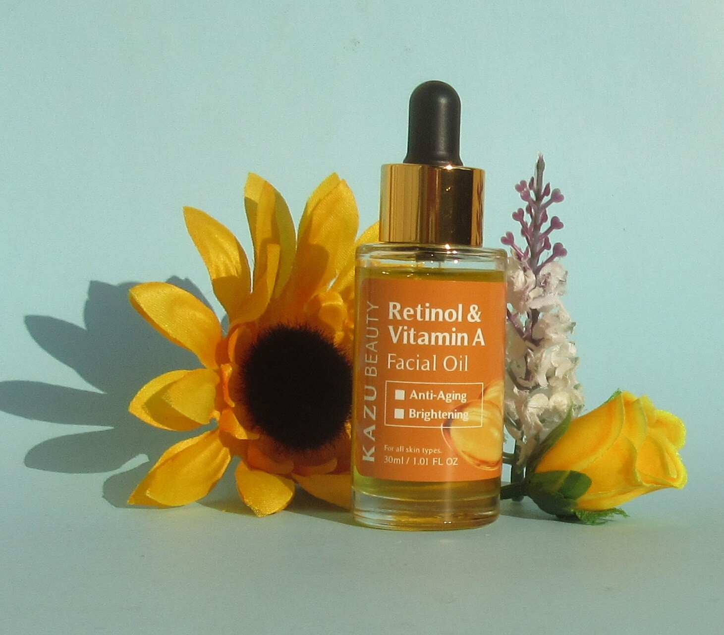 Kazu Beauty Retinol & Vitamin A Facial Oil 1.01 fl.oz – New in Box Free Shipping Kazu Beauty Retinol & Vitamin A Facial Oil 1.01 fl.oz – New in Box Free Shipping