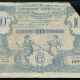 FRANCE – 10 Francs 1945 Banknote Bon Voucher – Groupement Commercial Roannais #1 FRANCE – 10 Francs 1945 Banknote Bon Voucher – Groupement Commercial Roannais #1