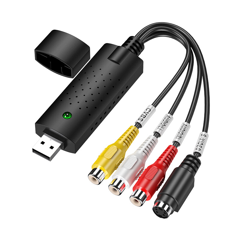 USB 2.0 Audio TV Video VHS to PC DVD VCR Converter Easy Capture Card Adapter New USB 2.0 Audio TV Video VHS to PC DVD VCR Converter Easy Capture Card Adapter New