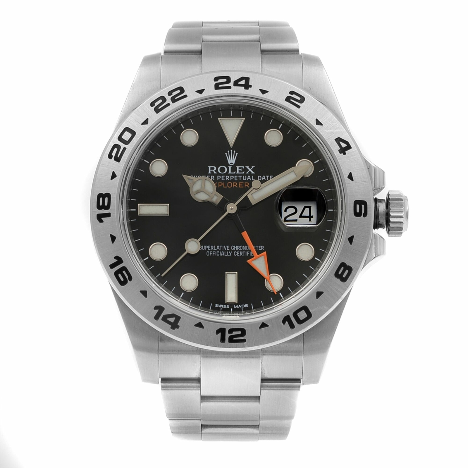 Rolex Explorer II GMT Stainless Steel Black Dial Automatic Mens Watch 216570BKSO Rolex Explorer II GMT Stainless Steel Black Dial Automatic Mens Watch 216570BKSO