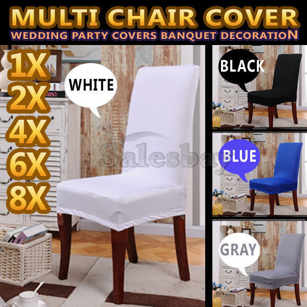 Seat Covers Stretchy Kitchen Dining Chair Cover Restaurant Wedding Part Decor Seat Covers Stretchy Kitchen Dining Chair Cover Restaurant Wedding Part Decor