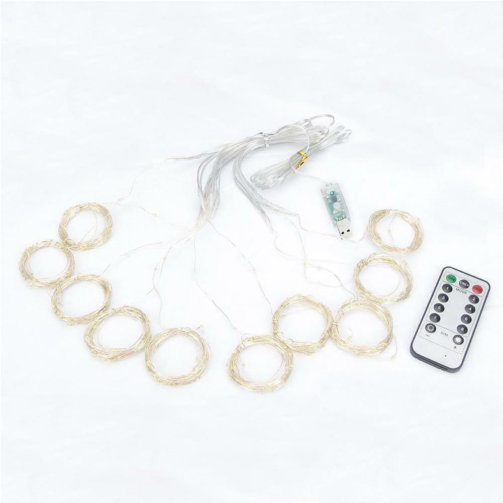 300LED Outdoor Curtain Fairy String Lights Hanging Garden Patio WindowUSB D0V5 300LED Outdoor Curtain Fairy String Lights Hanging Garden Patio WindowUSB D0V5