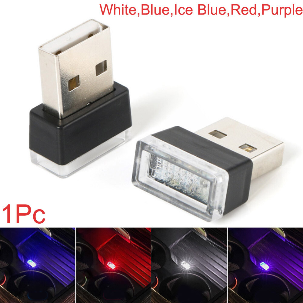 Mini USB LED Wireless Lamp Car Atmosphere Light Colorful Accessories 5 Colors Mini USB LED Wireless Lamp Car Atmosphere Light Colorful Accessories 5 Colors
