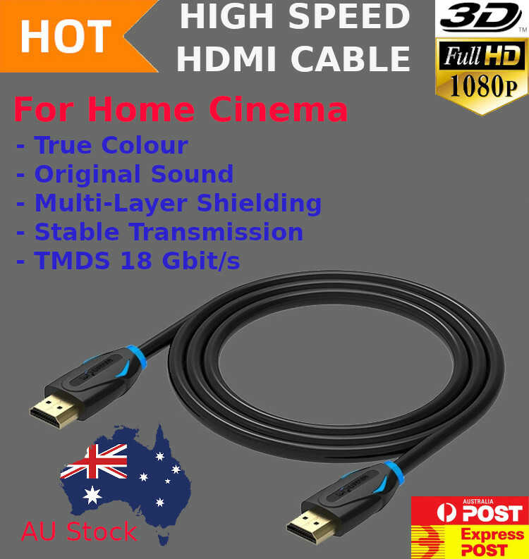 HDMI Cable v2.0 3D 4K Full Ultra HD High Speed for Home Cinema Game PC Computer HDMI Cable v2.0 3D 4K Full Ultra HD High Speed for Home Cinema Game PC Computer