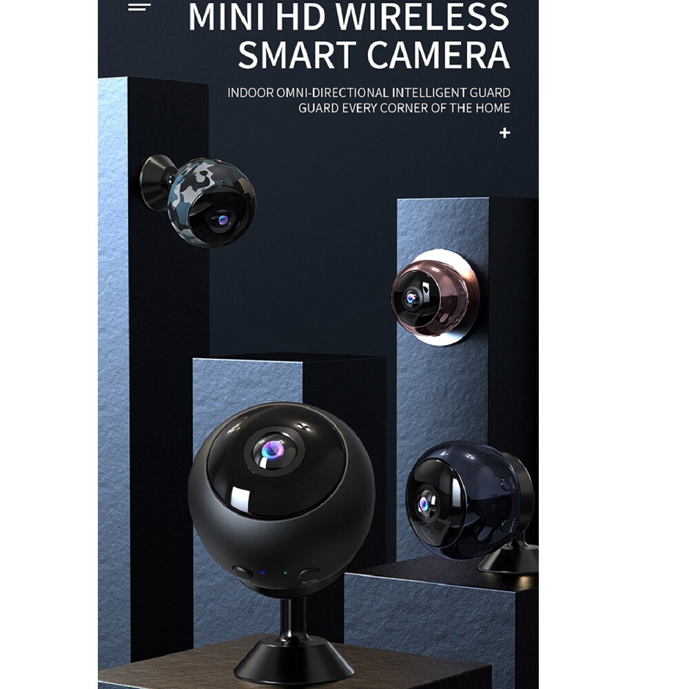 Mini HD Wireless Smart Camera Night Version Remote Monitor Infrared Camera 1080P