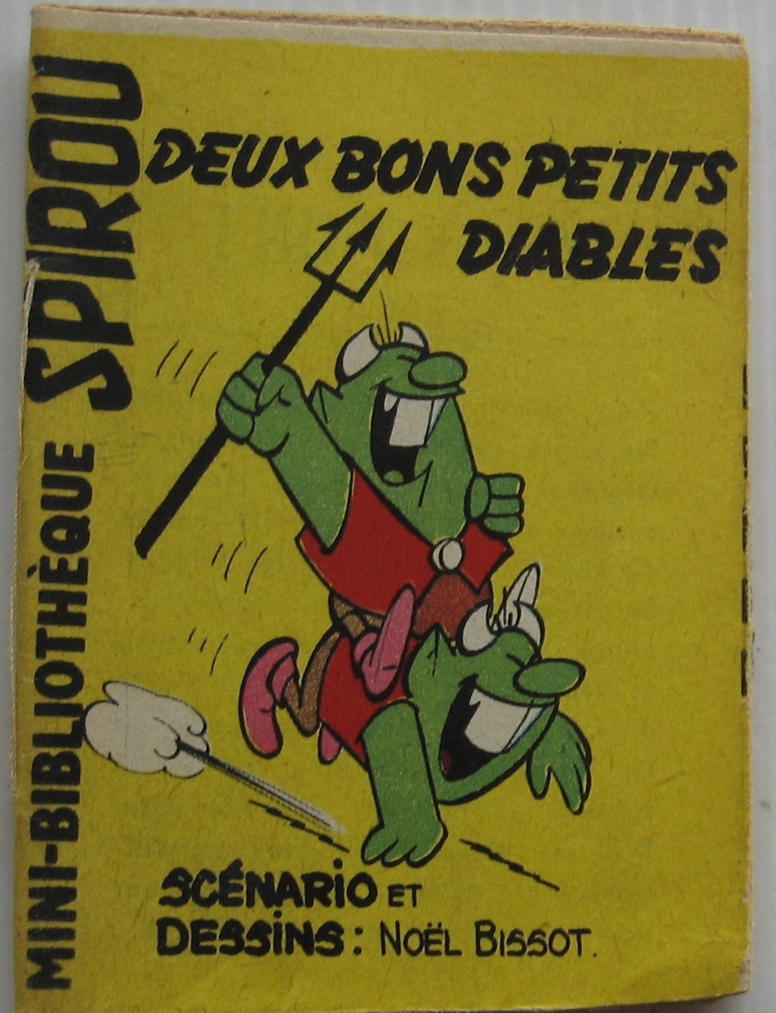Mini Story Deux Vouchers Small Devils Supplement Spirou No 1247 Year 1962