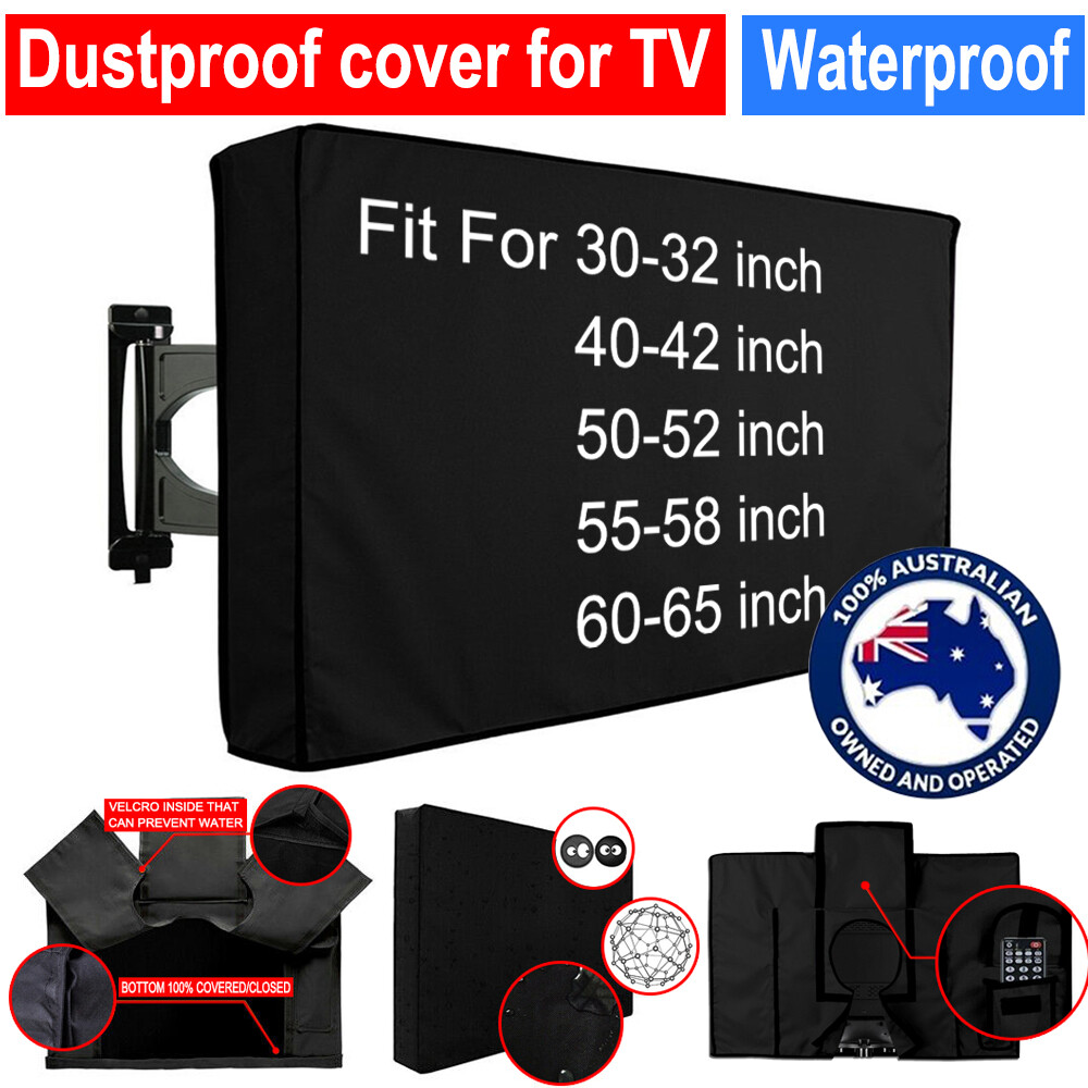 30-65 Inch TV Cover Dustproof Waterproof Outdoor Patio Television Protector Case 30-65 Inch TV Cover Dustproof Waterproof Outdoor Patio Television Protector Case