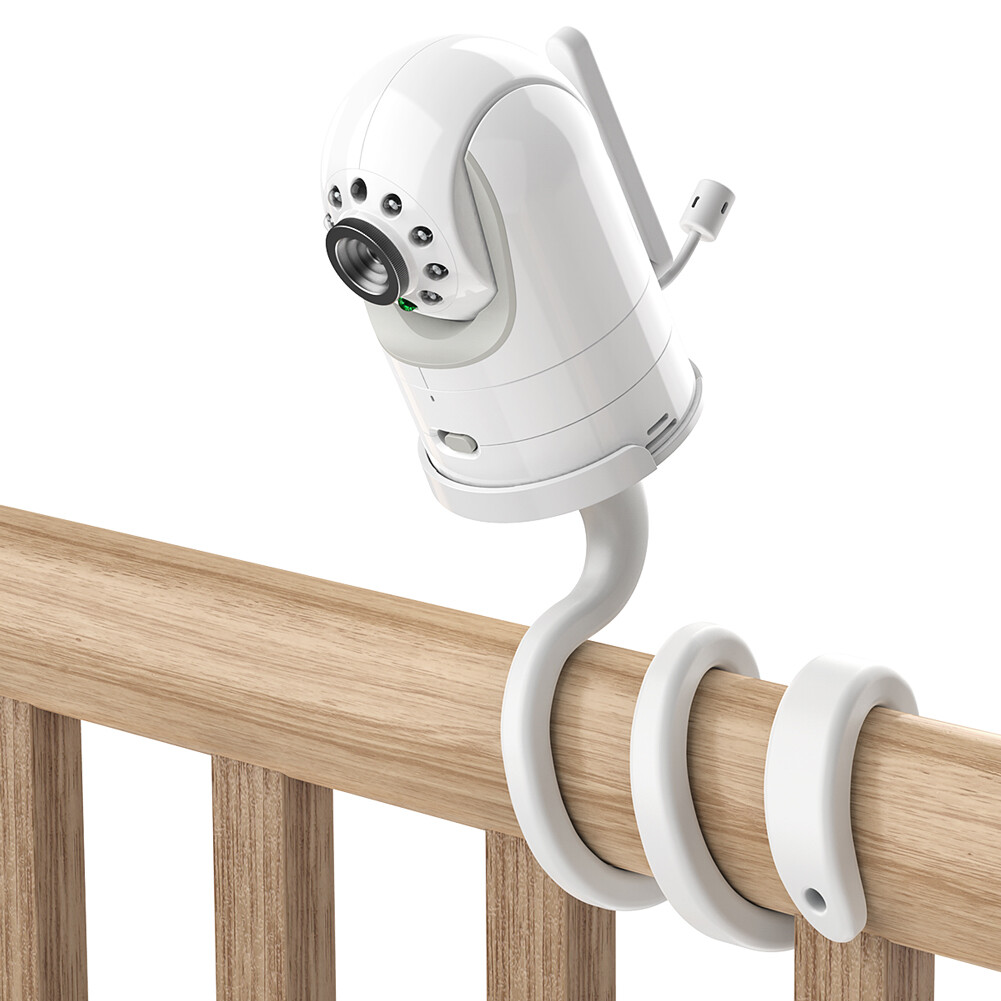 HOLACA Flexible Twist Mount for Infant Optics DXR-8, Baby Monitor Camera Holder HOLACA Flexible Twist Mount for Infant Optics DXR-8, Baby Monitor Camera Holder