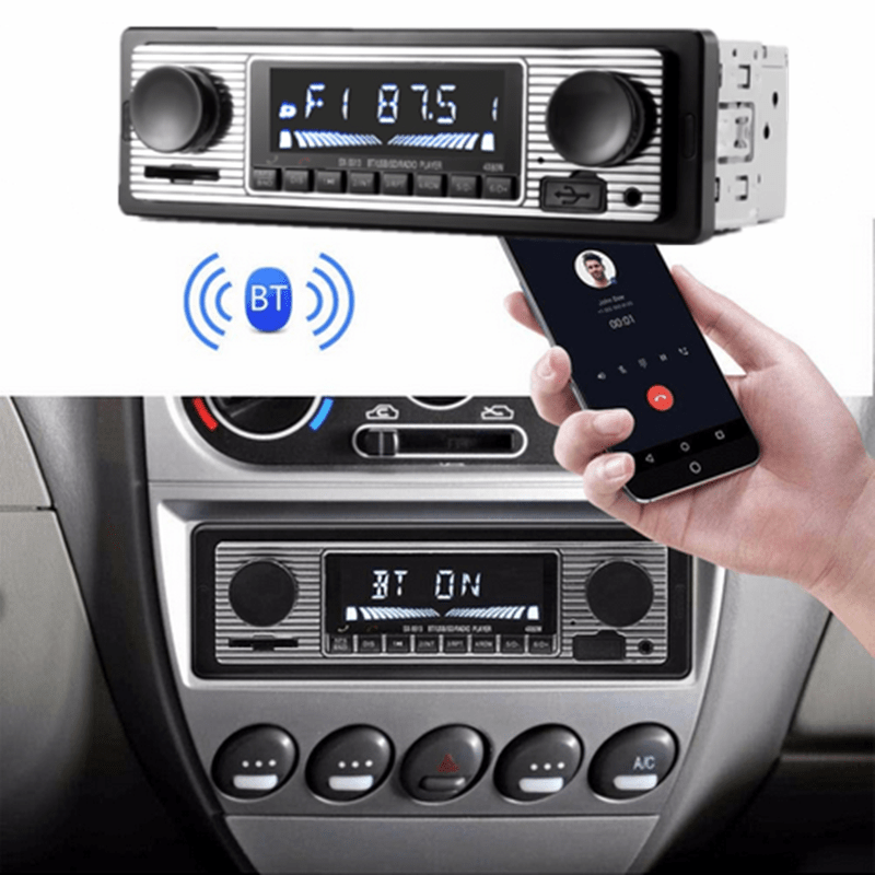 Car Radio MP3 Player Bluetooth HandFree Stereo 1Din FM USB AUX Audio Electronics Car Radio MP3 Player Bluetooth HandFree Stereo 1Din FM USB AUX Audio Electronics