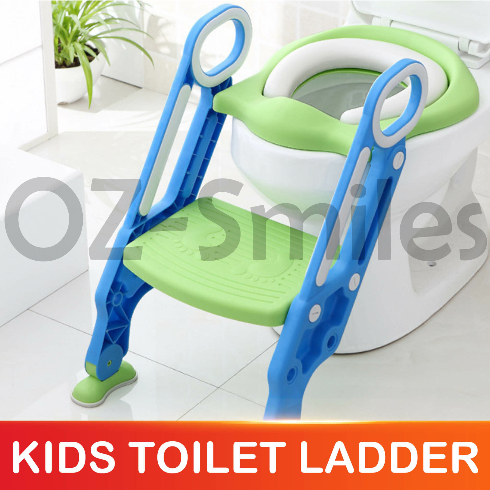 Kids Toilet Seat Ladder Baby Toddler Potty Training Step Trainer Non Slip Safety Kids Toilet Seat Ladder Baby Toddler Potty Training Step Trainer Non Slip Safety