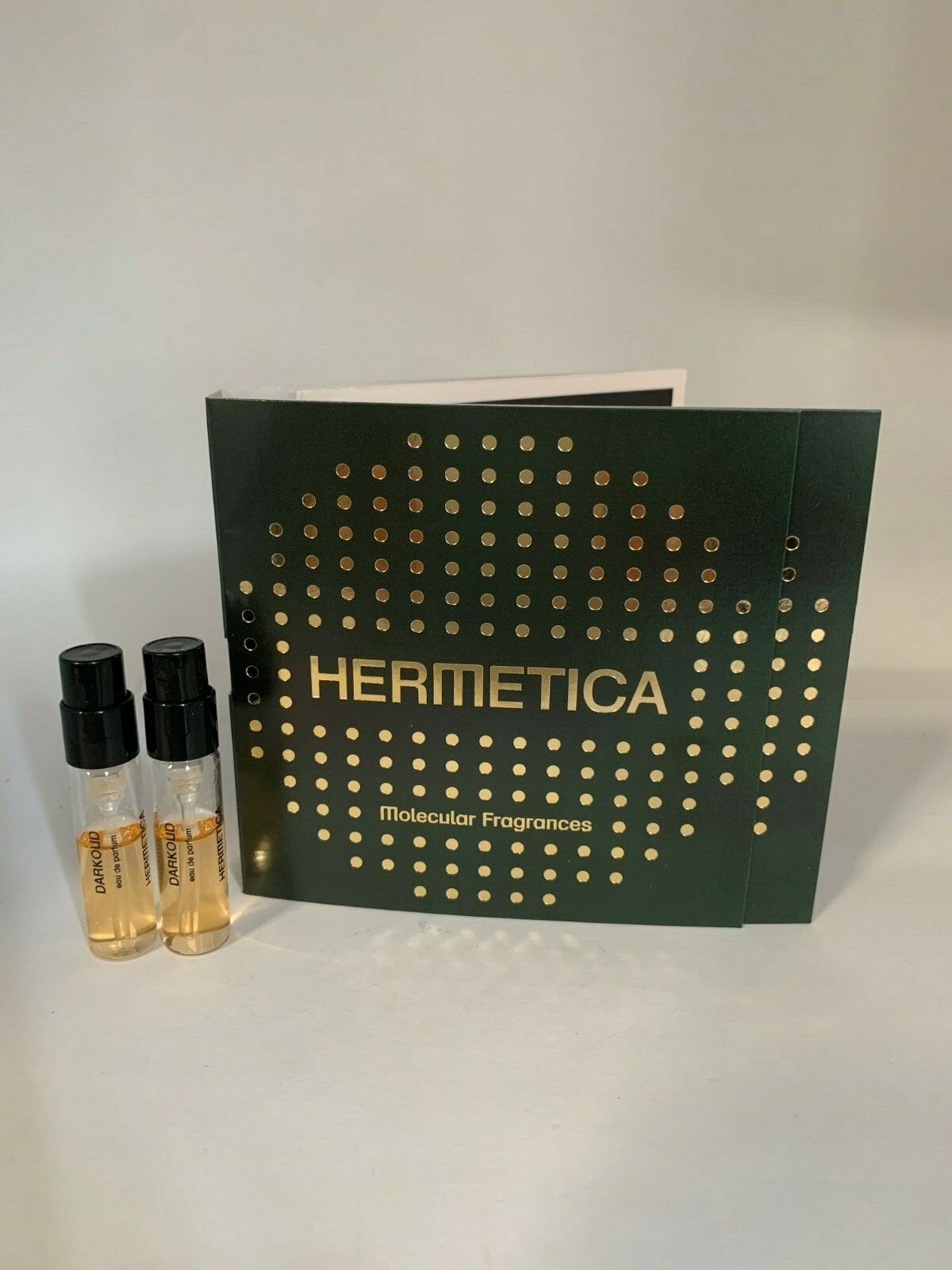 2X VIAL HERMETICA DARKOUD MOLECULAR PERFUMES NEW (Read the note) 2X VIAL HERMETICA DARKOUD MOLECULAR PERFUMES NEW (Read the note)