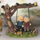 Happy Elderly Couple Figurine Resin Old Age Life Home Decor Happy Elderly Couple Figurine Resin Old Age Life Home Decor
