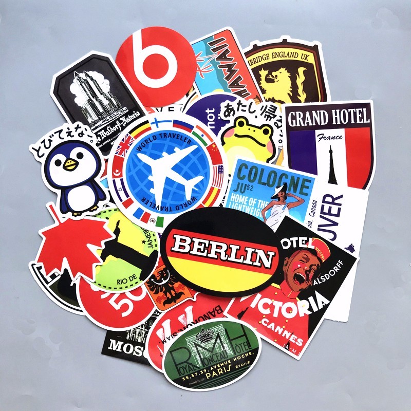 40 decal stickers vinyl stickers world travel 40 decal stickers vinyl stickers world travel