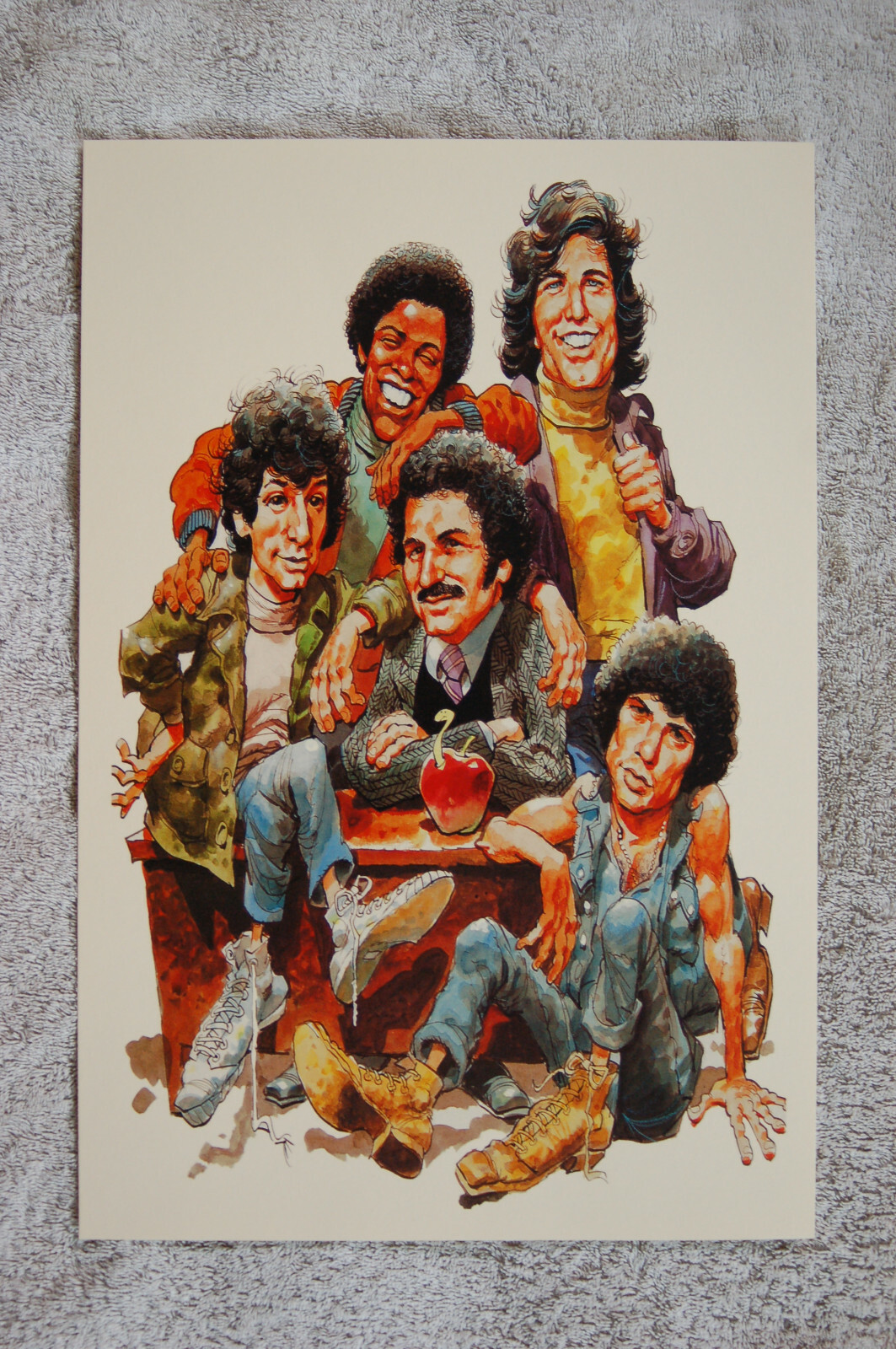 Welcome back Kotter TV show promotional poster #1 Welcome back Kotter TV show promotional poster #1