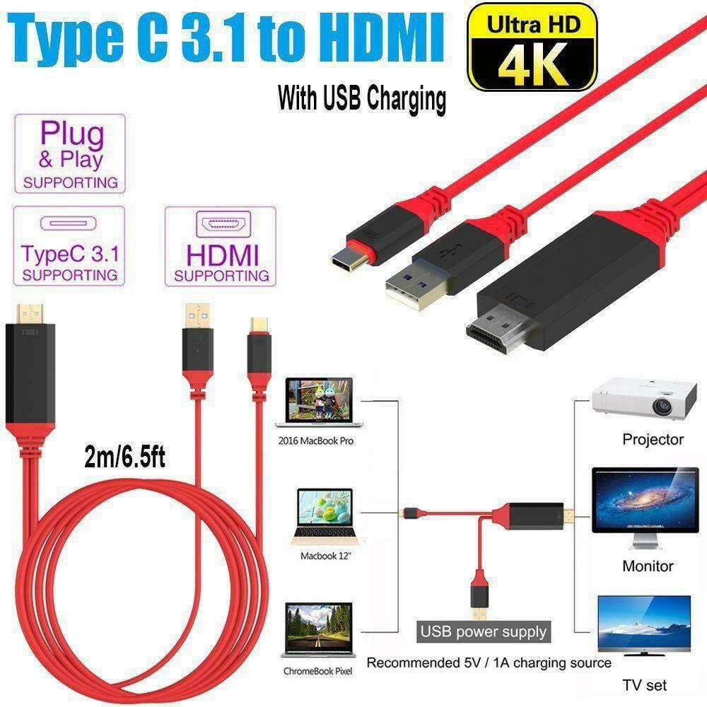 MHL USB-C Type C to HDMI 1080P HD TV Cable Adapter for Samsung Glaxy S20 Macbook MHL USB-C Type C to HDMI 1080P HD TV Cable Adapter for Samsung Glaxy S20 Macbook