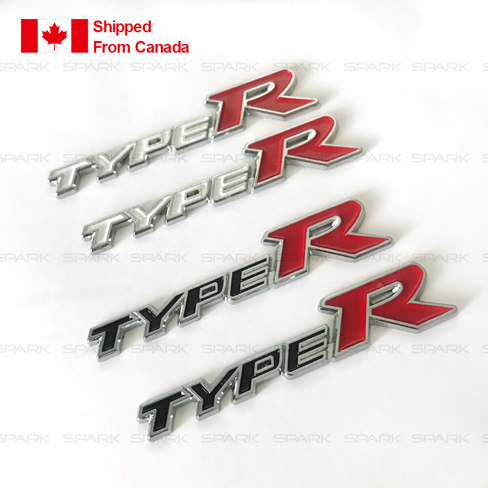 SMALL 2PCS TYPE R Metal badge Emblem Logo Sticker for CIVIC ACCORD CRV stickers SMALL 2PCS TYPE R Metal badge Emblem Logo Sticker for CIVIC ACCORD CRV stickers