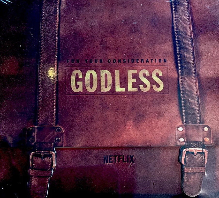 GODLESS DVD Netflix For Your Consideration COMPLETE TV SEASON Cult Classic RARE GODLESS DVD Netflix For Your Consideration COMPLETE TV SEASON Cult Classic RARE
