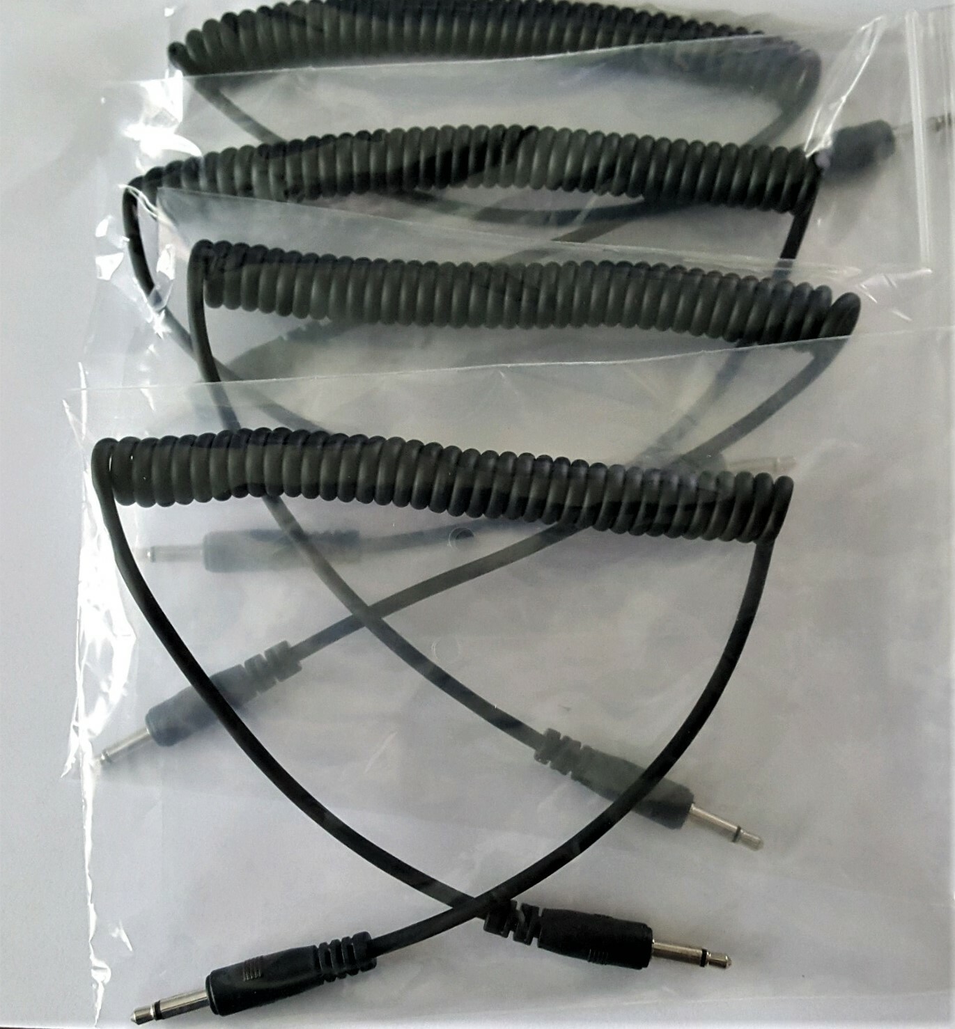SCANNER HEADSET COILED CORD MONO 4 PACK Racing Radios Electronics Nascar IMSA SCANNER HEADSET COILED CORD MONO 4 PACK Racing Radios Electronics Nascar IMSA
