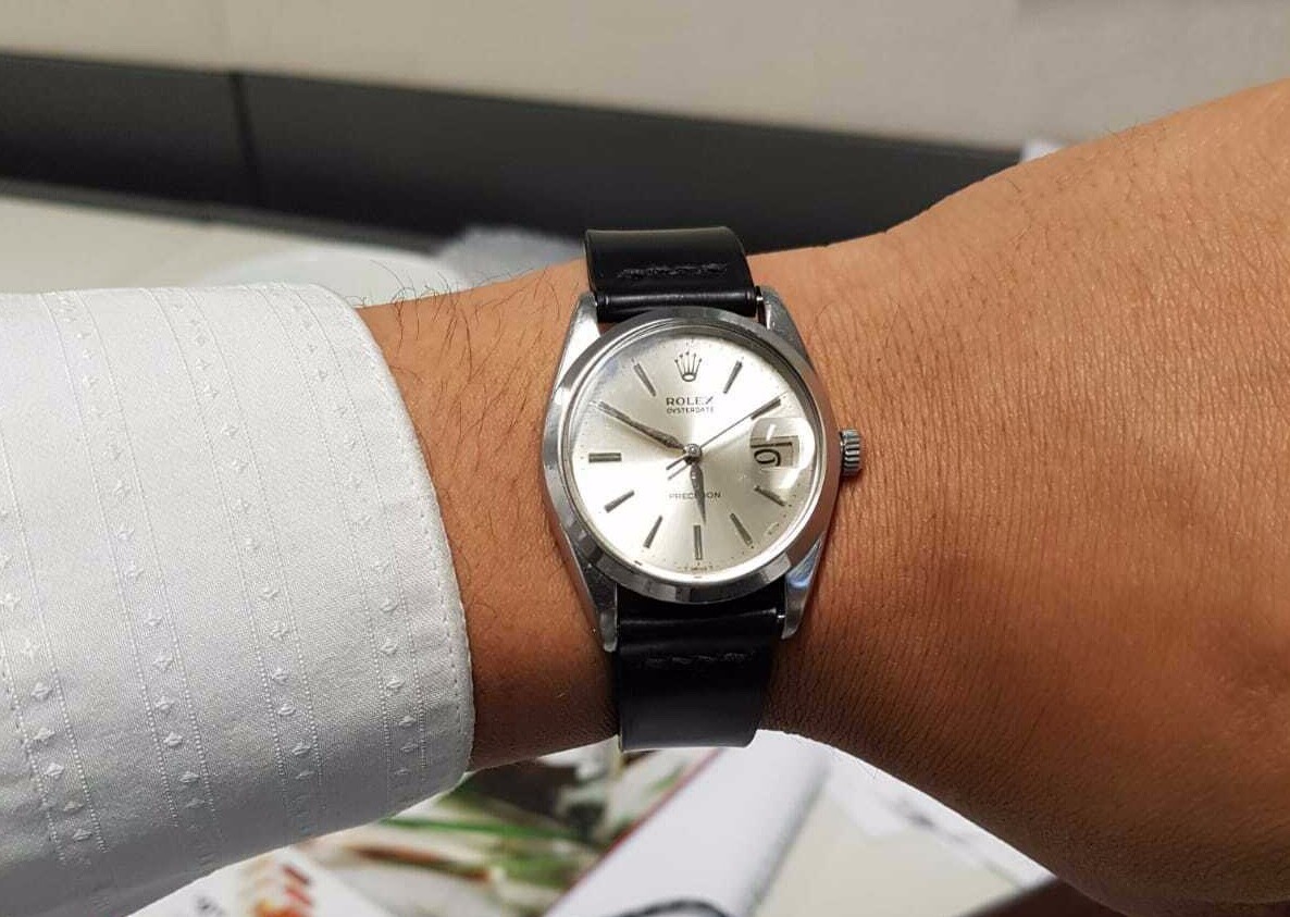 Vintage Genuine Rolex Oyster Date Watch. 34mm Vintage Genuine Rolex Oyster Date Watch. 34mm