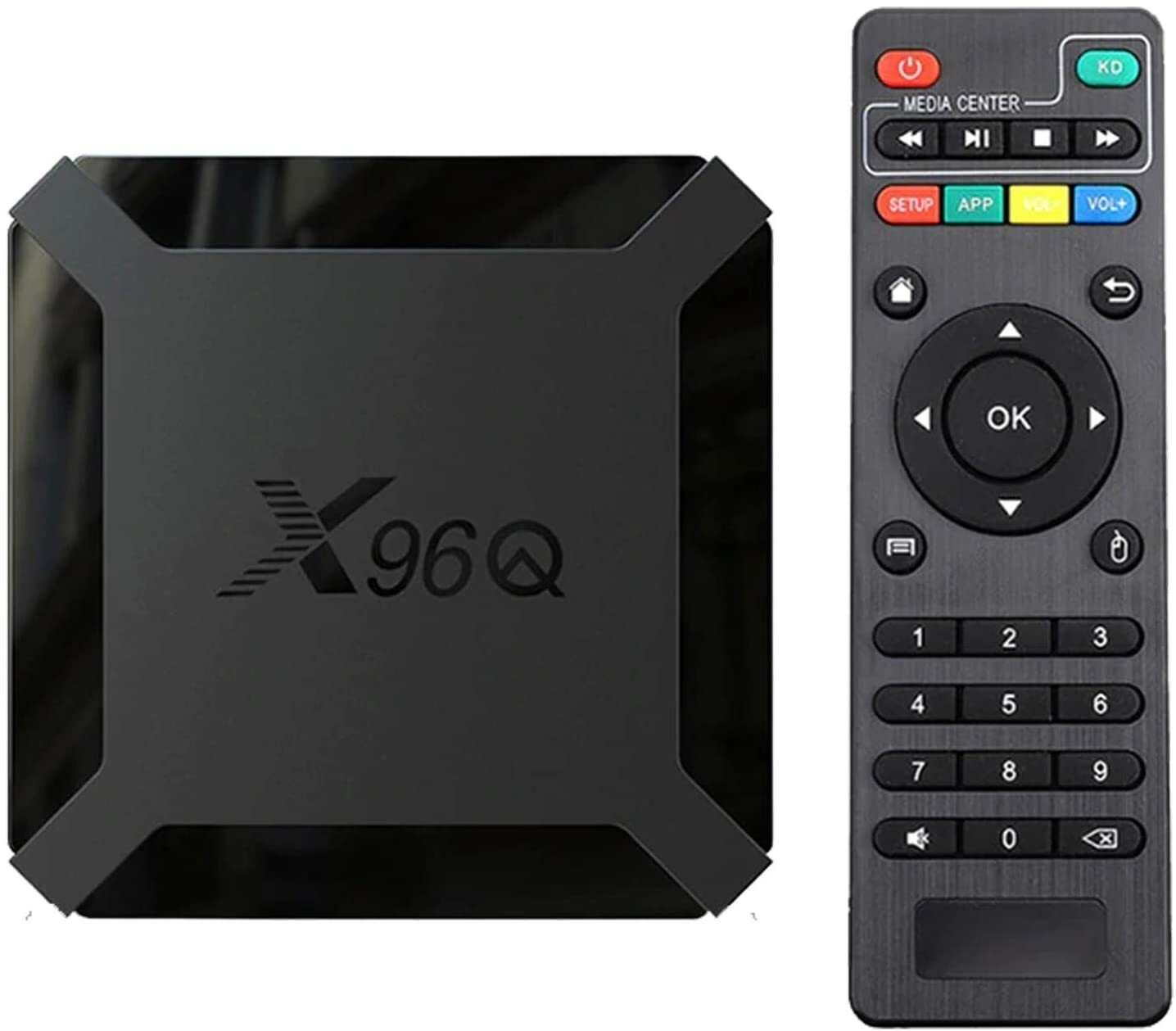 X 96 Q TV Box Android 10 2x16gb HD with wireless keypad duel wifi X 96 Q TV Box Android 10 2x16gb HD with wireless keypad duel wifi