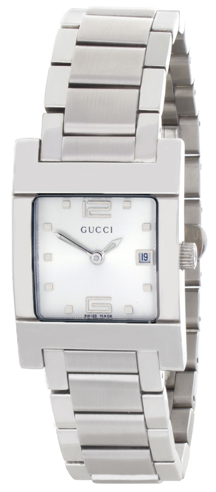 Gucci Silver Dial Stainless Steel Bracelet Women’s Watch 7700L Gucci Silver Dial Stainless Steel Bracelet Women’s Watch 7700L