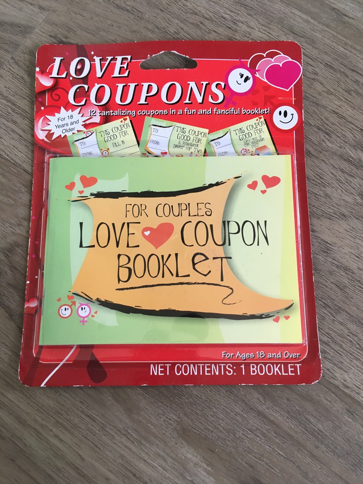 LOVE Vouchers Booklet for Couples Fun (12 coupons) Coupon Voucher Him or Her NEW LOVE Vouchers Booklet for Couples Fun (12 coupons) Coupon Voucher Him or Her NEW