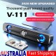 Computer Soundbar USB Powered 3 5mm Aux LED for PC Phone Speakers Desktop AU Computer Soundbar USB Powered 3 5mm Aux LED for PC Phone Speakers Desktop AU