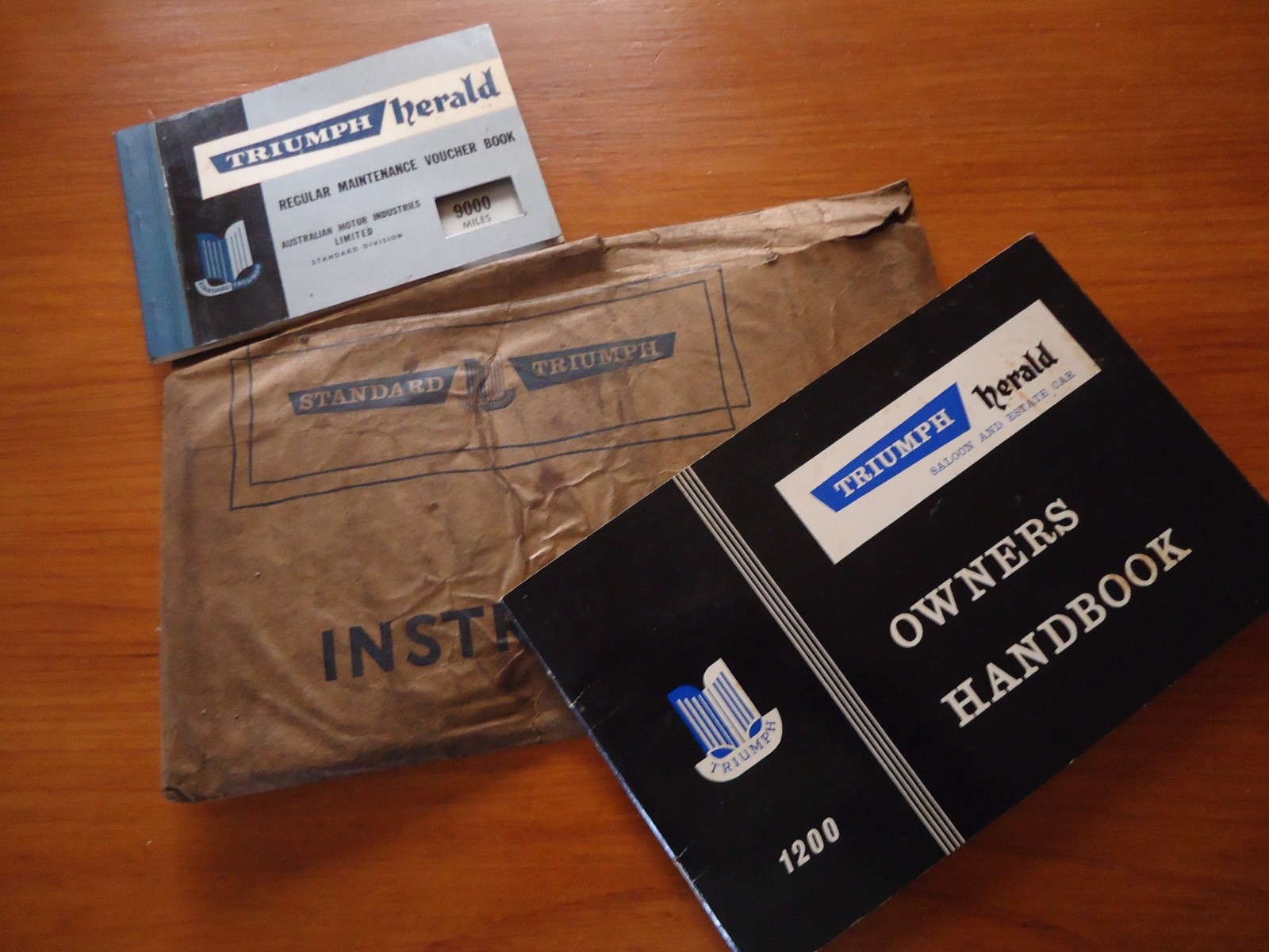 Triumph Herald Owners Handbook – Regular Maintenance Voucher Book + Wallet Triumph Herald Owners Handbook – Regular Maintenance Voucher Book + Wallet