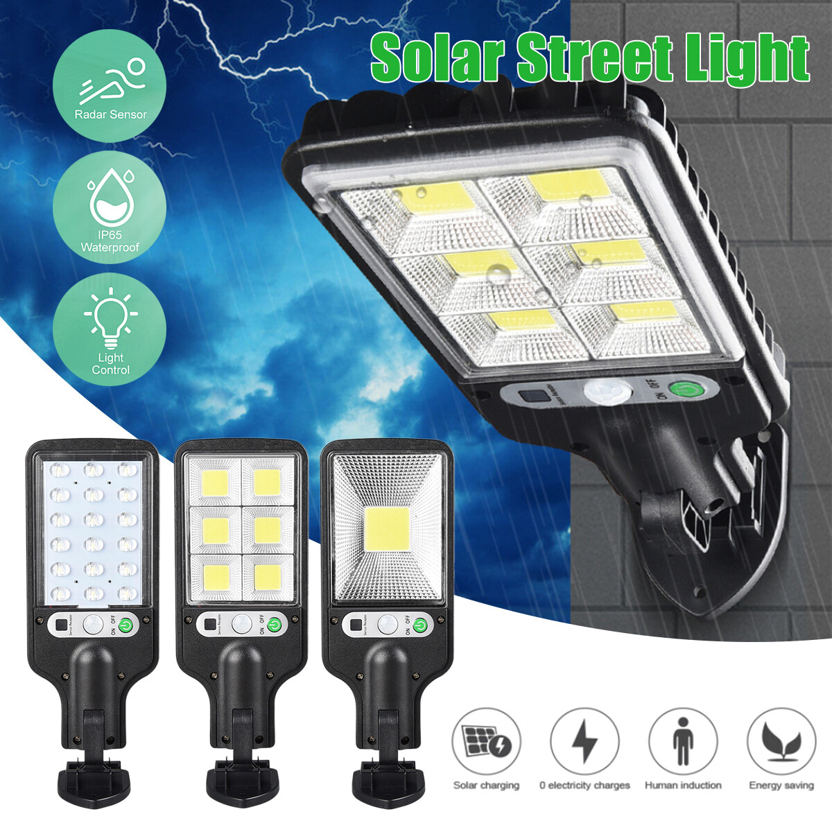 600W LED Solar Wall Light Motion Sensor Outdoor Garden Security Street Lamp USA 600W LED Solar Wall Light Motion Sensor Outdoor Garden Security Street Lamp USA