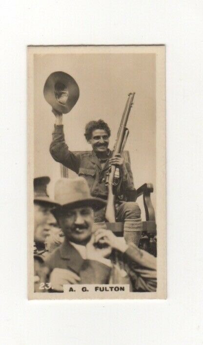 1926 Shooting Sports card. Arthur Fulton, England. Kings Prize