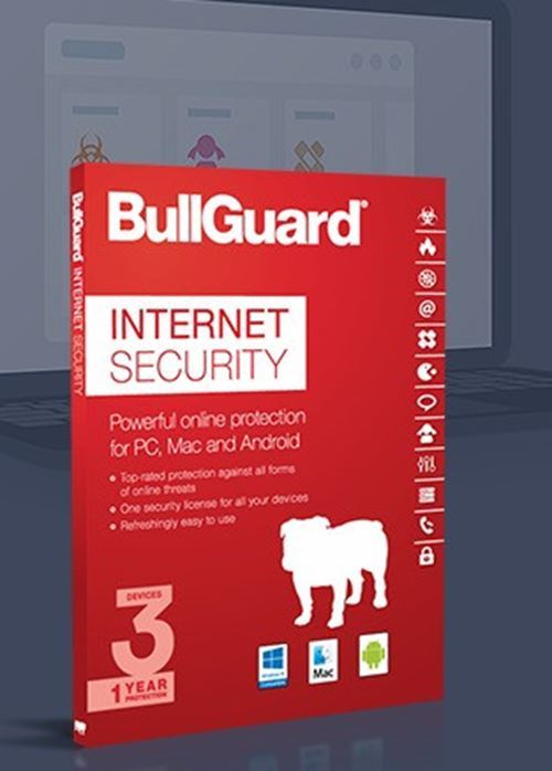 Download BullGuard Internet Security 2021 Protection Software 3 PC’s MAC 2 Year