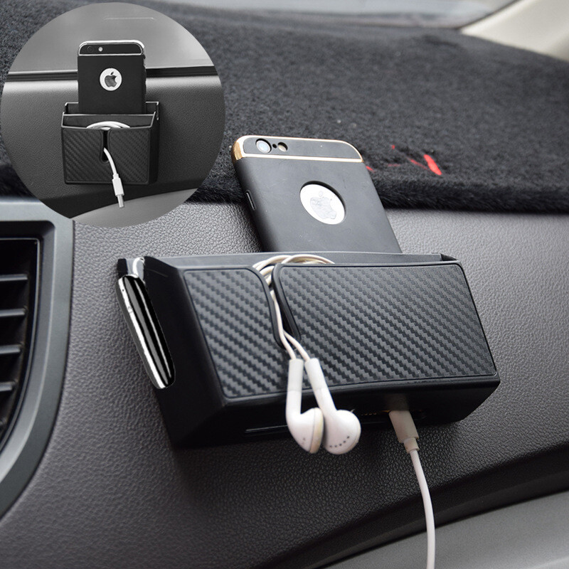 Auto Car Interior Phone Card Organizer Storage Bag Box Holder Accessories Auto Car Interior Phone Card Organizer Storage Bag Box Holder Accessories