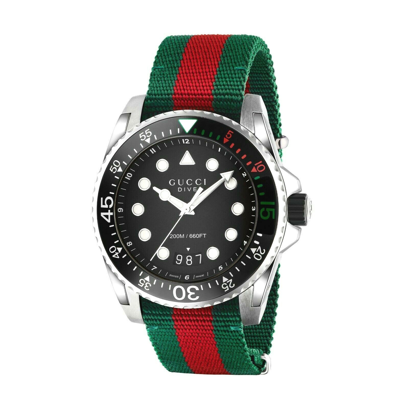 Gucci Swiss Stainless steel Men’s45mm Diver watch, (YA136209 ) Gucci Swiss Stainless steel Men’s45mm Diver watch, (YA136209 )