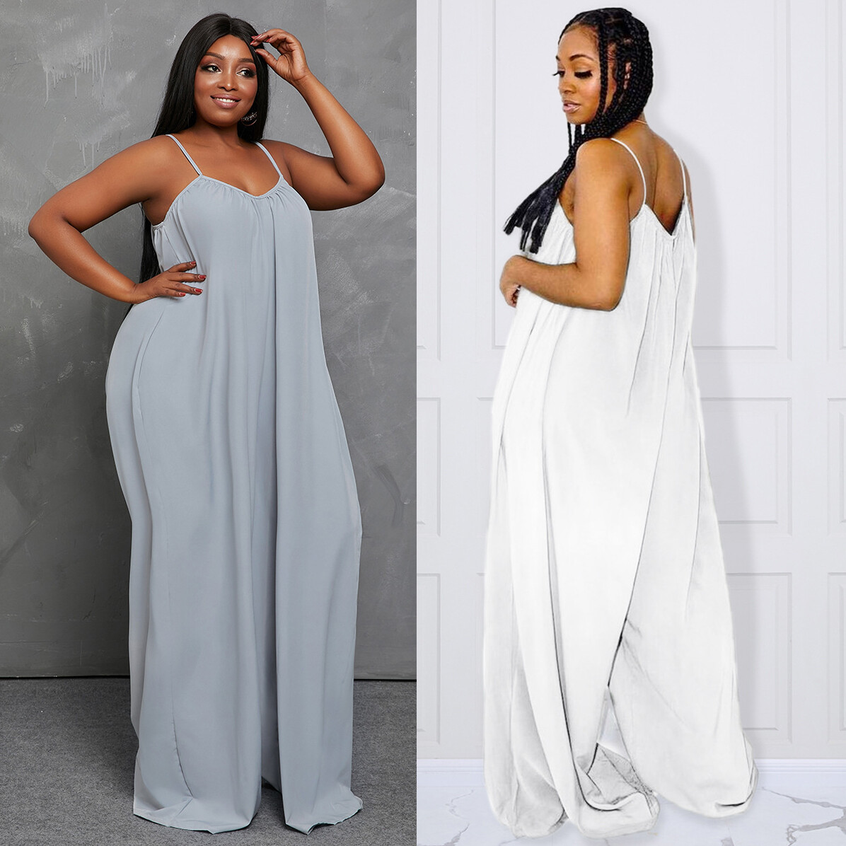 Womens Plus Size Jumpsuit Sleeveless Rompers Siamese Trousers Pocket Clothing Womens Plus Size Jumpsuit Sleeveless Rompers Siamese Trousers Pocket Clothing
