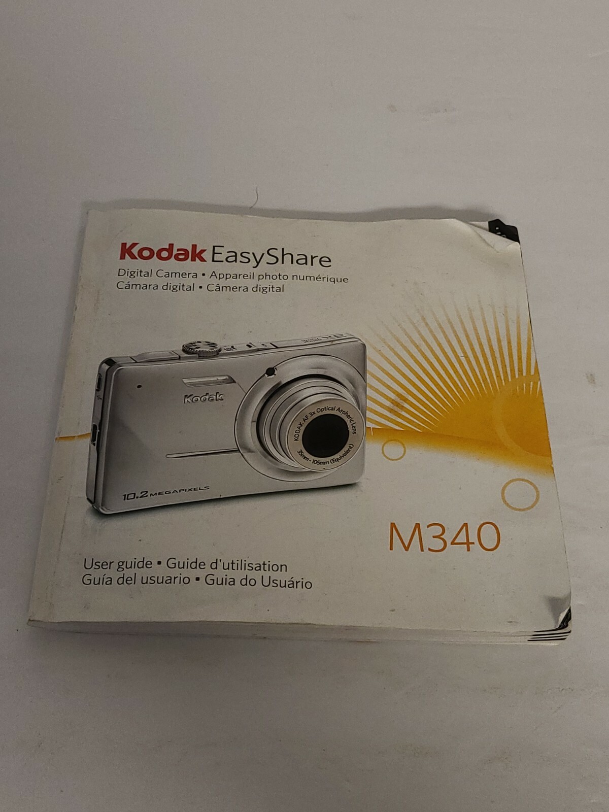Kodak Easy Share Digital Camera Model M340 Original User Guide Manual Kodak Easy Share Digital Camera Model M340 Original User Guide Manual