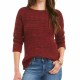 STYLE & COMPANY Womens New Red Herringbone Long Sleeve Top PXL Petites B+B STYLE & COMPANY Womens New Red Herringbone Long Sleeve Top PXL Petites B+B