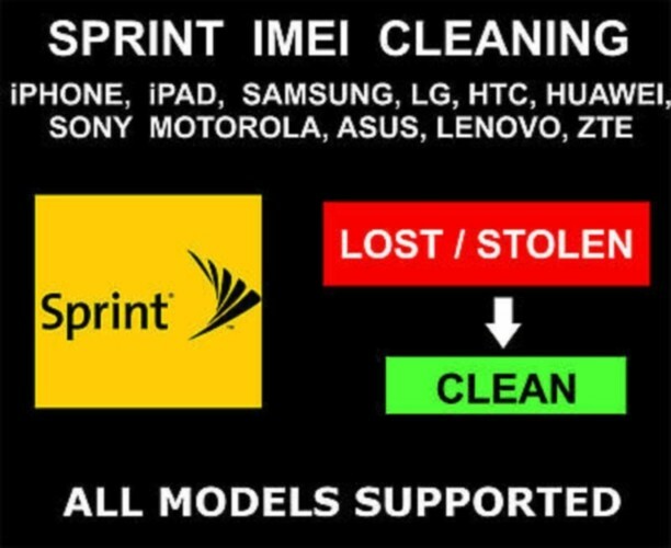 Sprint USA Unbarring / Cleaning Service iPhone & Android Devices Premium Sprint USA Unbarring / Cleaning Service iPhone & Android Devices Premium
