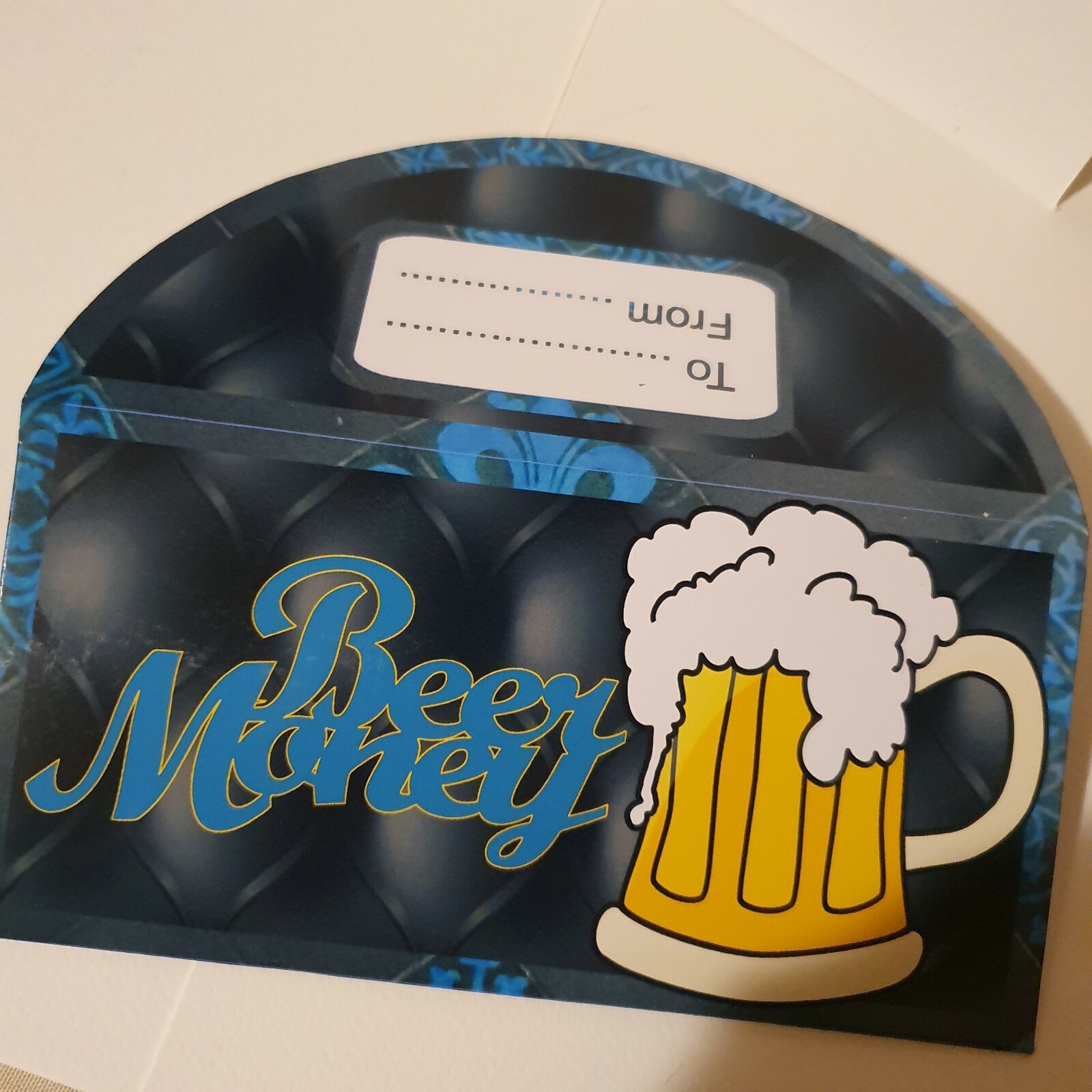 Beer money Birthday/Gift card/money wallet/Envelope/voucher Beer money Birthday/Gift card/money wallet/Envelope/voucher