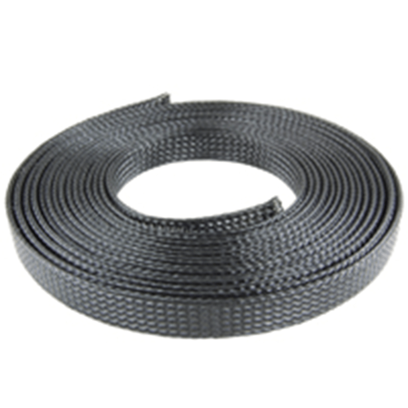 NTE Electronics 04-ESNF-750L EXPANDABLE SLEEVING POLYESTER 3/4″ DIA. BLACK 50′ NTE Electronics 04-ESNF-750L EXPANDABLE SLEEVING POLYESTER 3/4″ DIA. BLACK 50′