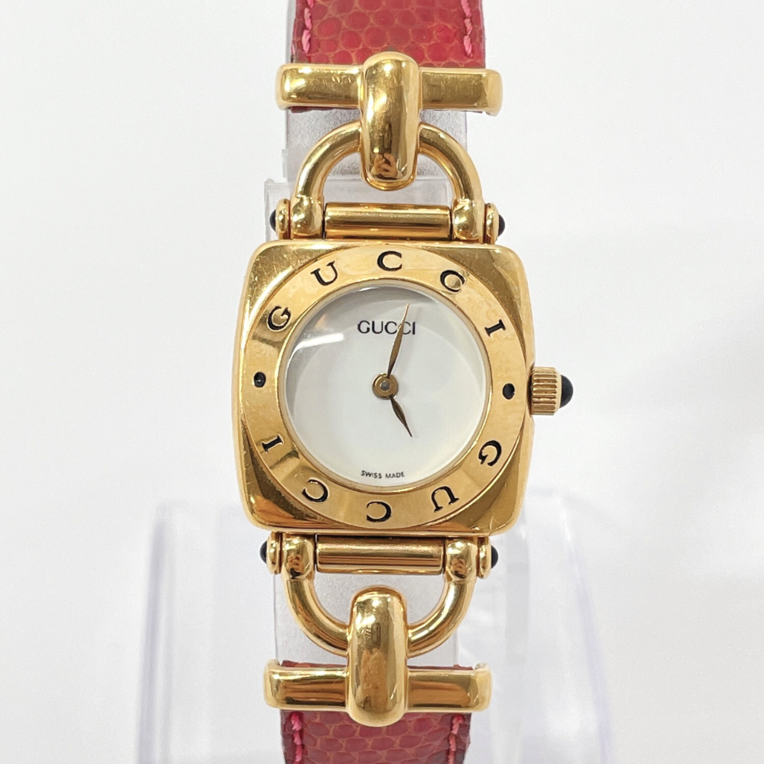 GUCCI Watches 6300L quartz vintage Stainless Steel Women