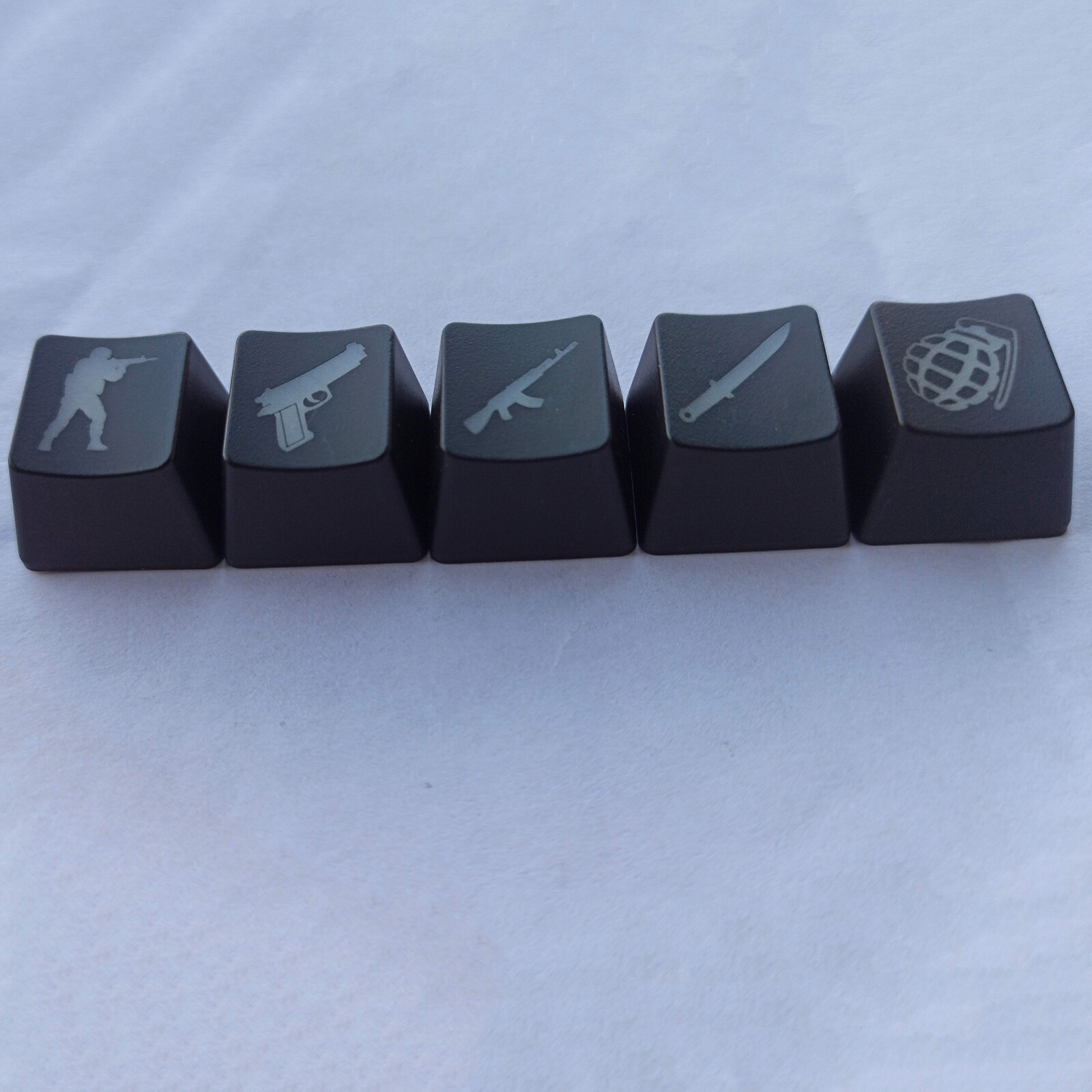 5pcs Keyboard Keycap Key Caps Keyboards Cover Case Replacement Accessories DIY
